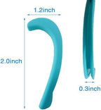 4Pair Mask Ear Protector Reusable Protector Hook Reduces Pain When Wearing Protectors Anti-Slip Earloop Relieve Discomfort Earmuffs Grip mask Lanyard Cap Soft Silicone Face Cover Hook for Kid Adults