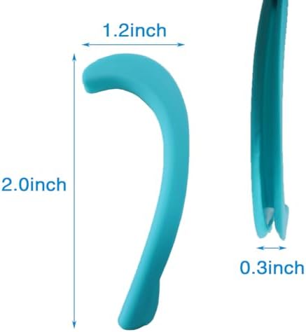 4Pair Mask Ear Protector Reusable Protector Hook Reduces Pain When Wearing Protectors Anti-Slip Earloop Relieve Discomfort Earmuffs Grip mask Lanyard Cap Soft Silicone Face Cover Hook for Kid Adults