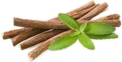 Kyabo Licorice Root Sticks - 100% Pure, Raw all Natural Licorice 8oz / 1/2lb - Assorted Length and Thinner Width - ChewSticks Mulethi Glycyrrhiza Glabra