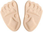 5 Pairs Women High Heel Forefoot Cushion Sandals Non-Slip Half Insole Sweat Absorbing Foot Care Pad Shoe Inserts 12 * 7.5 cm