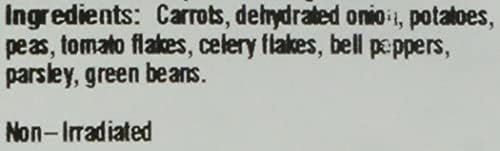 Frontier Deluxe Vegetable Soup, 1-Pound, Mixed Dried Vegetables For Soup, Stew, Stir Fry, Onion, Carrots, Peas & Potatoes