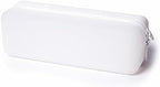 Disposable Daily Contact-Lens Case Organizer,Travel-Friendly, Premium Quality, Water-Resistant Silicone Case with Clearly Labeled R & L, Storage up to 30 lenses (White)