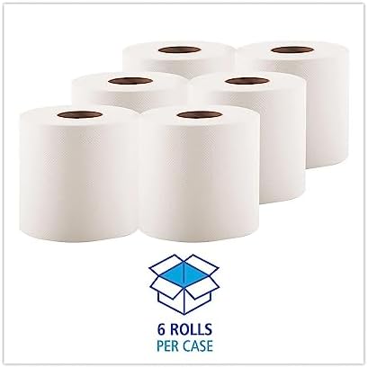 Boardwalk 6415 Center-Pull Hand Towels, 2-Ply, Perforated, 7 7/8" x 10", 660 Sheets Per Roll (Case of 6 Rolls)