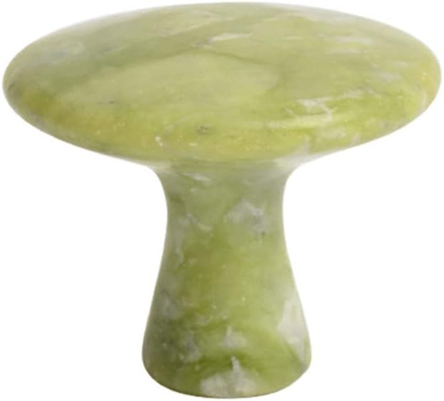 Large Mushroom Stone Massager Jade Facial Health Set Massager Color Random
