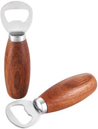 GREATLINK Personalized Beer Bottle Opener with Wood Handle, Cute Opener Wooden Handheld for Pop Can Soda Can Bottle Openers Cider Bottle Opener Gift for Kitchen Party Home Restaurant