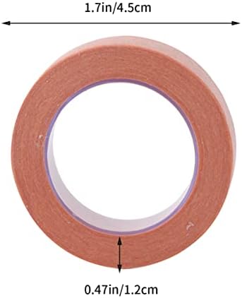 FOMIYES Eyelash Isolation Cloth Roll Tape for Eyelash Grafting Salon Use 4.5X4.5Cm Breathable Adhesive Strip for Separating Upper and Lower Lashes Beauty Tool