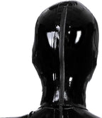 Latex Hood Only Open Nose Back Zipper Rubber Mask Club Party Wear Costume