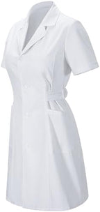 TOKYO REVENGERS Women 5Pcs Halloween Nurse Costume Set Doctor Outfit Lab Coat Nurse Hat Cosplay Party Costume Accessories