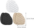 FOMIYES 3 Pairs Metatarsal Pads Forefoot Gel Cushions Adhesive for High Heels Relief, and Fabric Ball-of-Foot Inserts for Women’s Foot Comfort
