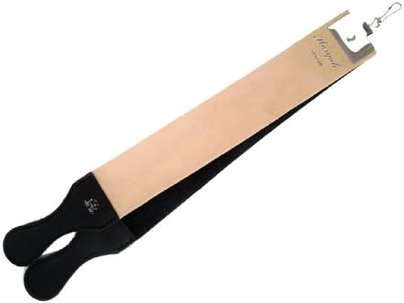 Natural Leather Shaving Strop 21" by Haryali Fashion London