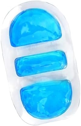 Cold Compress Nasal Ice Pack, Soft, Flexible and Reusable Cold Gel Ice Pack, for Nose Care, Swelling, Inflammation and Sinus Relief - Blue
