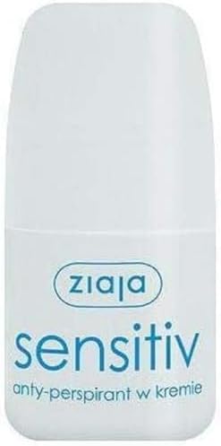 ZIAJA Creamy Anty-Perspirant, Roll-On Sensitive For Sensitive Skin 60ml