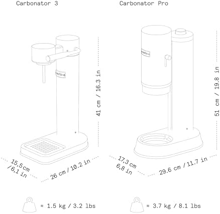 aarke - Carbonator III Premium Carbonator-Sparkling & Seltzer Water Maker-Soda Maker with PET Bottle (Stainless Steel)