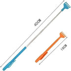 1Pc Random Color Portable Extendable Telescopic Plastic Back Scratchers Back Itching Scalp Scratchers,for Massagers Men and Women Massage Tools and Equipment Wellness and Relaxation