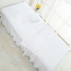 1-Pcs Massage Table Sheets Soft Cotton-Like Spa Sheets for Esthetician Bed, Professional Massage Linens for Salon and Spa