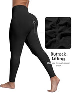 ATHVOTAR Workout Gym Leggings Women, High Waisted Seamless Butt Lifting Scrunch Butt Sports Leggings