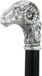Italian Handmade Walking Stick – CAVAGNINI Personalized Solid Wood Cane – Elegant Gift for Men, Women, or Wedding – Premium Pewter Handle – Made in Italy