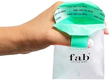 Fab Little Bag Sixer Plus Pack - 125 Sanitary Disposal Bags Plus Recyclable Refill Pack for Out and About (125 Pack)