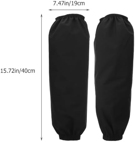 Gatuida Waterproof and Oil-Resistant Sleeves for Kitchen Cleaning Gardening and Daily Housework - 3 Pairs of Comfortable Protective Arm Covers
