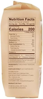 Pastificio Bragagnolo, Penne Rigate 849 Bronze-Drawn, 100% Italian Pasta, Made with Durum Wheat Semolina Flour, Non GMO ( 1 Pound Bag) - Consistently al Dente.