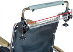 Greenmont'sEasyPushbar (TM) Ergonomic Handlebar Allows Caregiver to Stand Straighter with Less Stress and Strain on Hands, arms and Back.