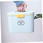 Multi-purpose Medicine Storage Organizer First Aid Container Case Handle for Outdoor and Indoor Activities