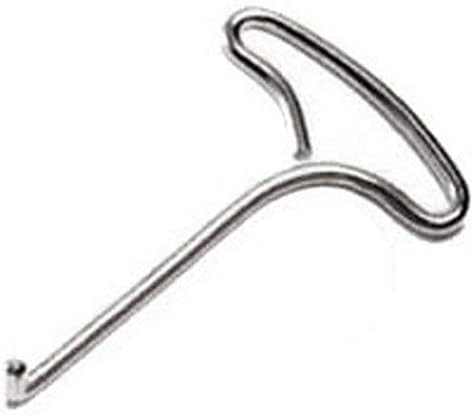 A&R Sports Ice Hockey/Figure Skate Wire Lace Tightener, Puller Tool with Hook