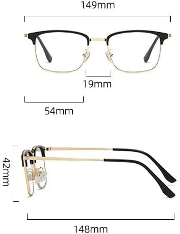 Trendy Computer Readers Blue Light Blocking Reading Glasses Anti UV Flat Light Mirror Eyeglasses for Women