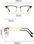 Trendy Computer Readers Blue Light Blocking Reading Glasses Anti UV Flat Light Mirror Eyeglasses for Women