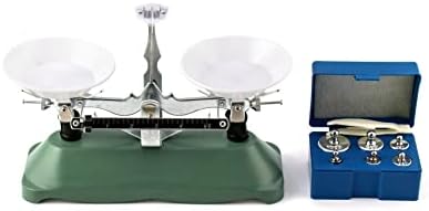 QWORK Balance Scale, 200g / 0.2g, Mini Laboratory Triple Beam Balance Beam Scale for Teaching Tool