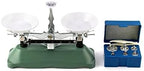 QWORK Balance Scale, 200g / 0.2g, Mini Laboratory Triple Beam Balance Beam Scale for Teaching Tool