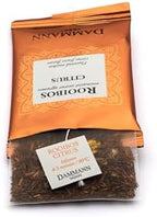 Dammann Freres Sachets, Rooibos Citrus Tea Bags, Premium Gourmet, Notes of Lemon, Clementine, and Orange Tea, Individually Wrapped, 24 Count (Single Pack)