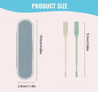 2-in-1 Nasal Hair Cutter, 2024 New Upgraded Manual Nose Hair Trimmer, Double Sided and 360° Rotating Nose Hair Trimmer, Nostril Hair Remover Tool for Men Women (24)