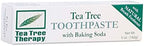 Tea Tree Therapy Toothpaste with Baking Soda 5 Oz (Pack of 2)