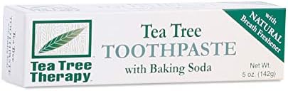 Tea Tree Therapy Toothpaste with Baking Soda 5 Oz (Pack of 2)