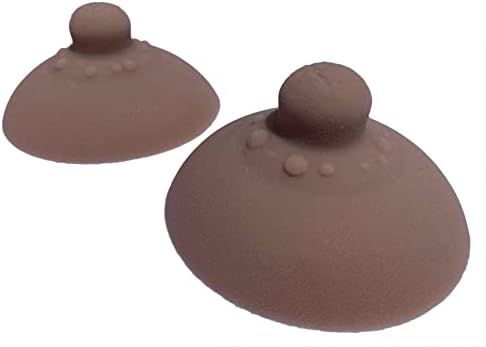 BIMEI 1 Pair Silicone Nipple Cover for Breast Form Crossdresser Cosplay 10H