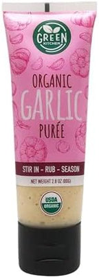 Green Kitchen Organic Garlic Puree, 2.8 Ounce