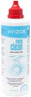 Avizor Ever Clean Without Preservative Cleaning, Disinfecting and Total Protein Removal System - 2 x 350 Millilitre 90 tabs - 90 Days