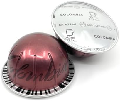 Single Origins Colombia Coffee Capsules, The Perfect Blend Premium Coffee & Espresso Capsules, Brews 230ml / 7.77 Ounce,10-Capsules, Pack of 1 (10, Colombia)
