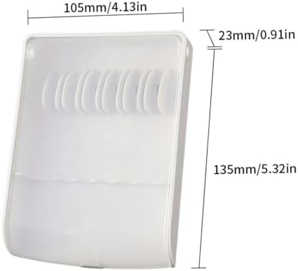 Water Flosser Tips Storage Case Irrigator Replacement Nozzle Organizer (No Nozzle) Personal Teeth Healthy Care