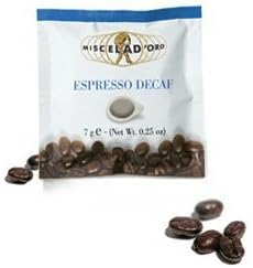 Miscela D'Oro Single Espresso (Decaf) - 150 Espresso Pods, BROWN