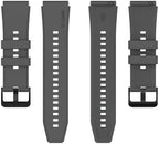 INF Silicone Watch Band for Huawei Watch GT3/GT3 Pro/GT2 Pro/GT2 46mm, Soft 22mm quick release Wrist Strap for Women/Men, Adjustable Breathable Sport Replacement Band with Metal Clasp