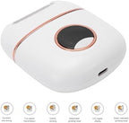 Fabater Electric Foot Callus Remover Kit, Electronic Foot File Pedicure Kit with 4 Grinding Heads, Rechargeable Callous Removers, Professional Pedi Feet Care Perfect for Dead (White)