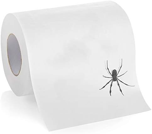 Spider Funny Toilet Paper - Prank, Practical Joke, or Gag Gift - Funny White Elephant Gift Idea …