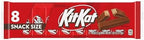 KIT KAT Milk Chocolate Wafer Snack Size, Candy Bars, 0.49 oz (8 Count)