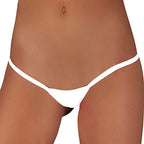 ETAOLINE Women's Low Rise Micro Back G-string Tiny Thong Panty