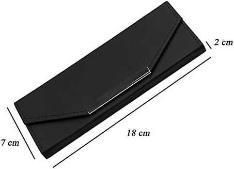 1 Piece Black PU Leather Empty Tweezers Storage Bag for Eyelash Extensions Multi-pockets Travel Case For Eyelash Grafting Extension Tweezers