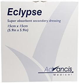 Dukal Eclypse Super Absorbent Dressing, 6" W x 6" L (Pack of 20)
