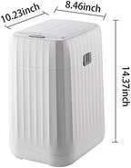 NALsa Trash can Gallon Plastic Automatic Trash Can, Garbage Can Waterproof Motion Sensor Trash Can Kitchen, Living Room, Bedroom, Office Trash Can (with Battery)