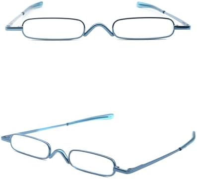 Mini Slim Pen Reading Glasses with Portable Clip Case Small Pocket Readers Men Women